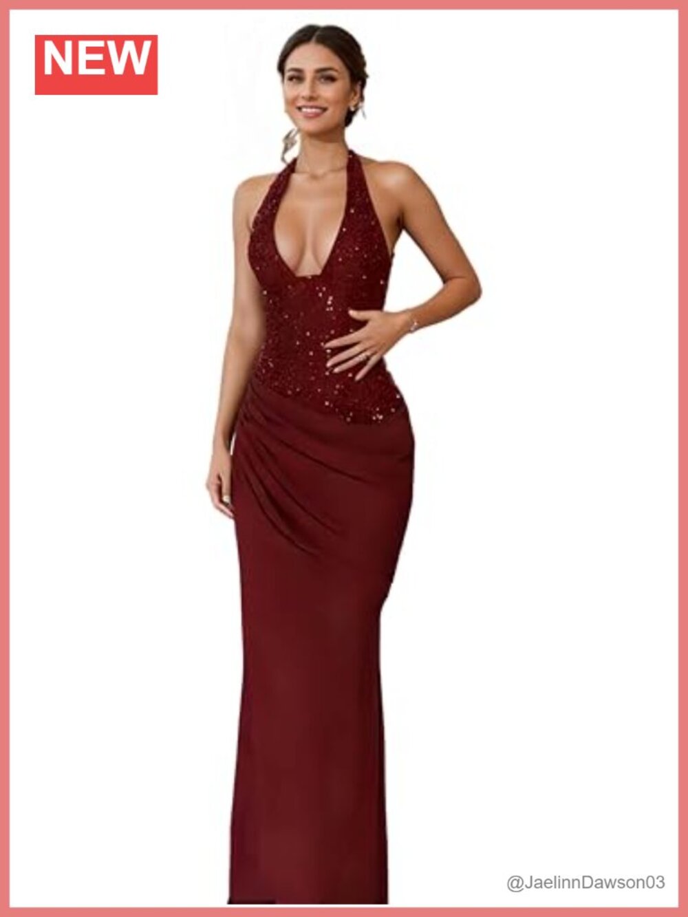 Sequin Mermaid Prom Dress Formal Evening Gown